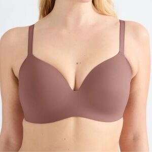 KNIX Wingwoman Contour Bra NWT Sola Brown Comfort Closet Staple Flexible 32E